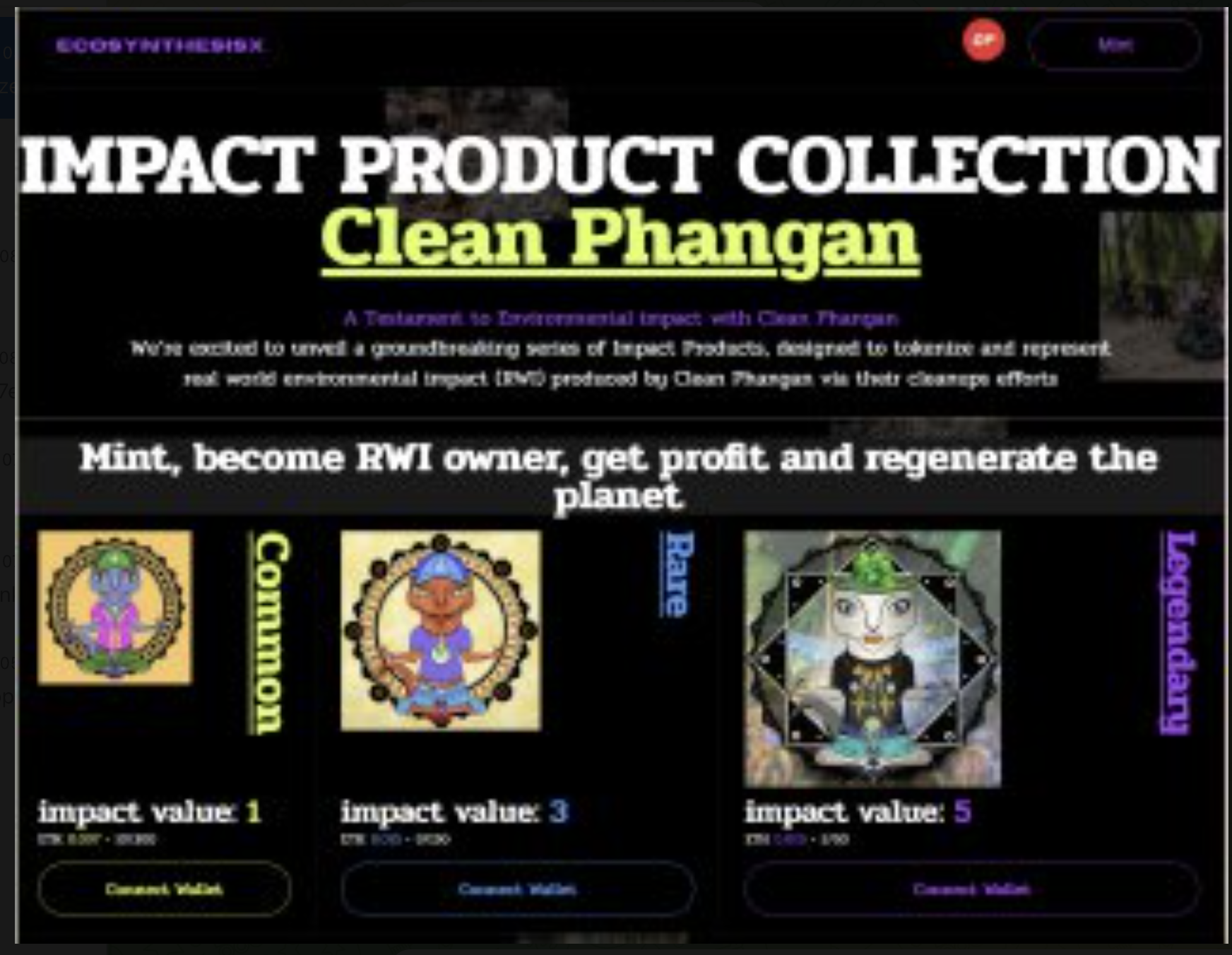 Clean Phangan website preview